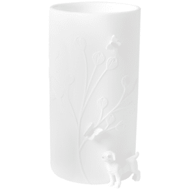 Räder Porzellangeschichten. Vase "Hund stehend"