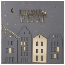 Räder Weihnachtsfestkarte "Frohes Fest"