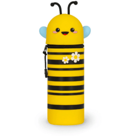 Legami 2-in-1-Federmäppchen aus Silikon - Kawaii "Bee"