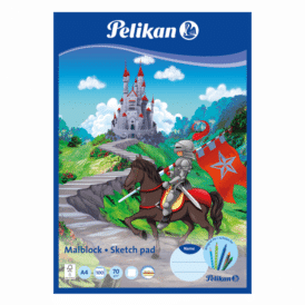 Pelikan Malblock A4, 70 g/qm, 100 Blatt