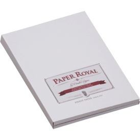 Rössler Paper Royal-Kartenmappe DIN A6 Grau gerippt