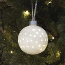 Tiziano Hänger Padova LED Porzellan creme – weiß