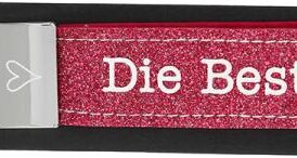Depesche Glücksfilz Schlüsselband „Die Beste“