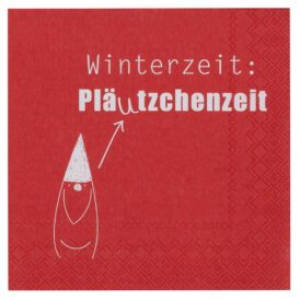 Räder Lunchservietten "Winterzeit: Pläutzchenzeit"