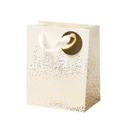 Rössler, Geschenktasche -Small golden Dots