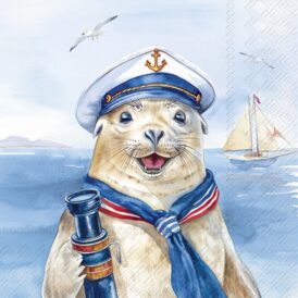 Ihr, Lunch-Servietten "Captain Charlie"