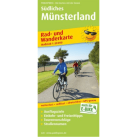 Südliches Münsterland, Rad- und Wanderkarte 1:50.000