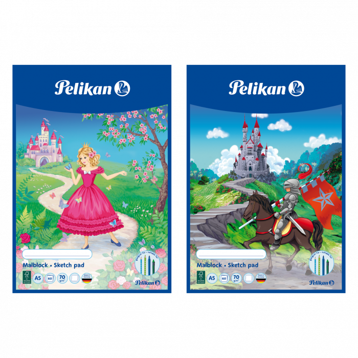 Pelikan Malblock A5, 70 g/qm, 60 Blatt
