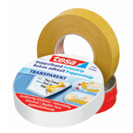 Tesa Doppelband, PP, beidseitig klebend 10m