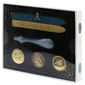Rössler Edles Wachssiegel Set - Blume 3 Siegel
