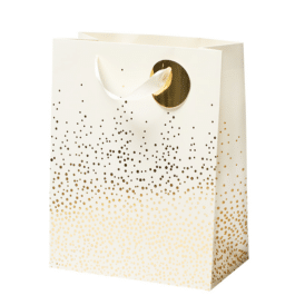 Rössler, Geschenktasche -Small golden Dots (groß)