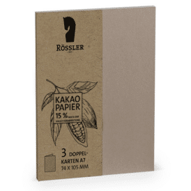 Rössler Terra - Kakao, Doppelkarte A7,