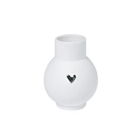 Räder, Lovely. Mini-Kugelvase "Herz silber"