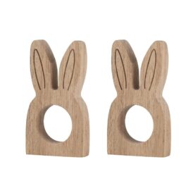 Räder Holzhase "Set aus 2."