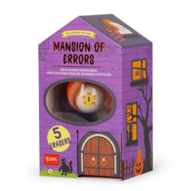 Legami, Mini-Radiergummispender "Mansion of Errors"