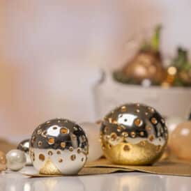 Tiziano Lichtkugel Padova LED light – gold,