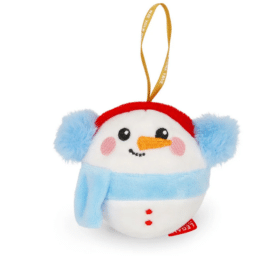 Legami Weihnachtsdekoration aus Plüsch - Snowman - Oh-Oh-Ohrnaments