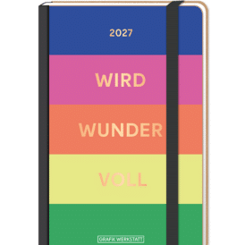 Grafik Werkstatt, Terminplaner Letterart 2027 "wird wundervoll"