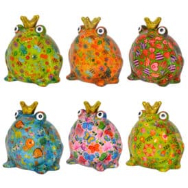 Pomme pidou Spardose Frosch Freddy