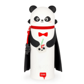Legami, 2-in-1-Federmäppchen aus Silikon Panda „Bam-Boo“ - Kawaii