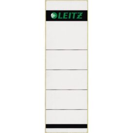 Leitz Rückenschild selbstklebend, Papier, kurz, breit, 10 Stück,