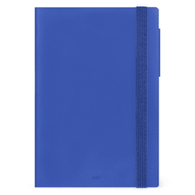 Legami, Terminplaner für 12 Monate Wochenübersicht Medium mit Notizbuch 2027 "Eclectic Blue"