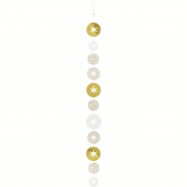 Räder, Kette Kreise "Goldschimmer"