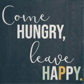 Räder Servietten "Come Hungry"