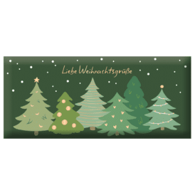 Grafik Werkstatt, Schokolade 30g "Liebe Weihnachtsgrüße"