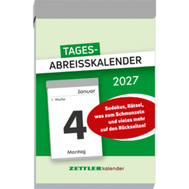 Zettler, Tagesabreißkalender 2027, 6,6 x 9,9 cm ( 4 )
