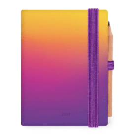 Legami, Terminplaner für 12 Monate - 2 Tage pro Seite Mini 2027 "Sunset Vibes"