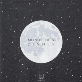 Räder Servietten "Mondschein Dinner"